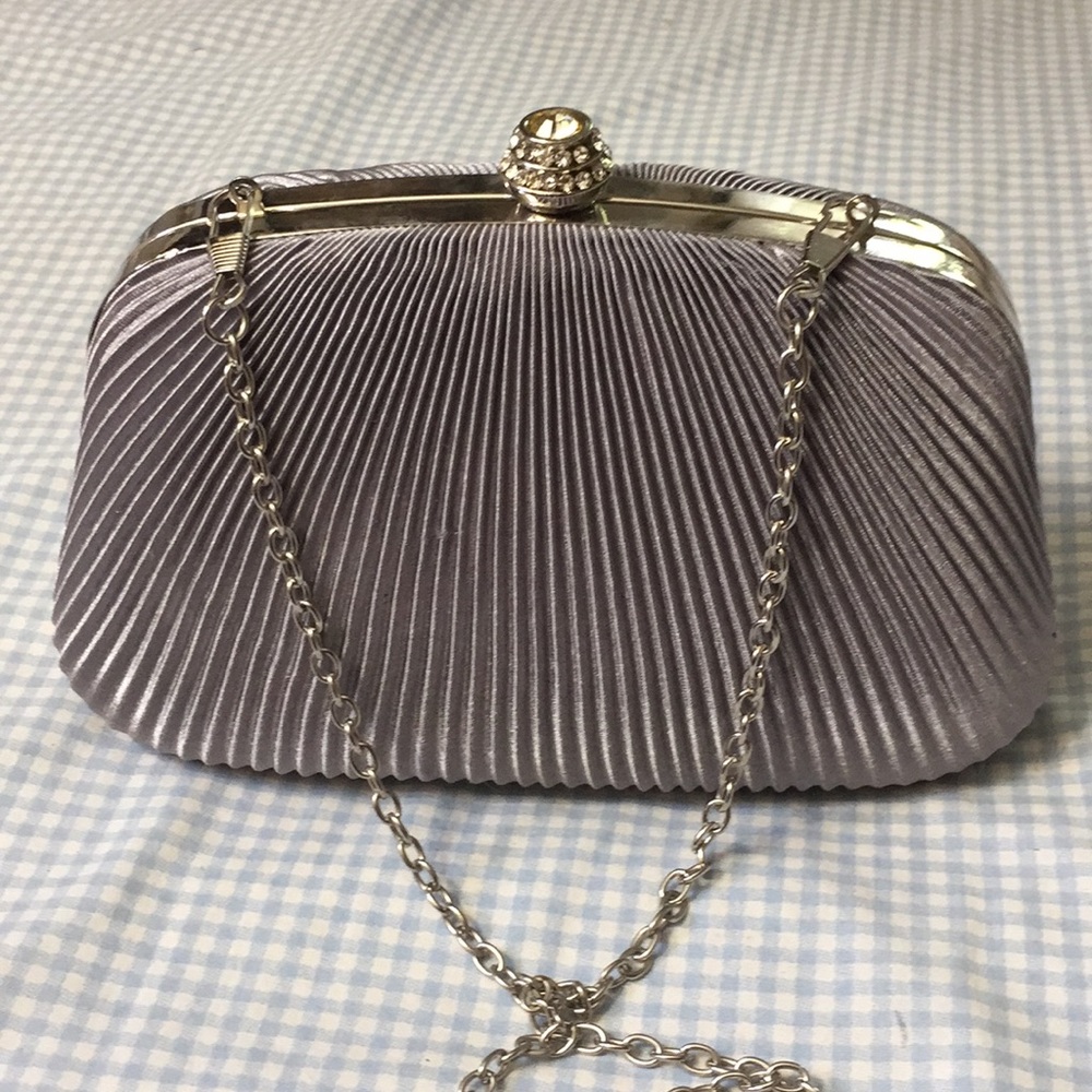 Nice Gray clutch bag